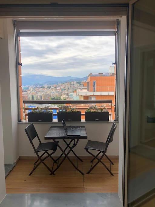 Ferienwohnung Attico Nelle Torri Di Fiumara Genua Exterior foto