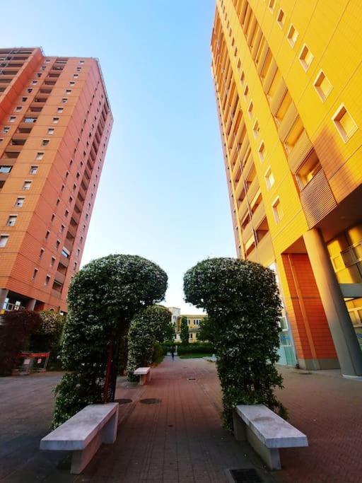 Ferienwohnung Attico Nelle Torri Di Fiumara Genua Exterior foto